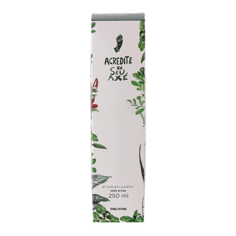 Aromatizador 250 ml sete ervas axé - Óleo Corporal - Magazine Ezu